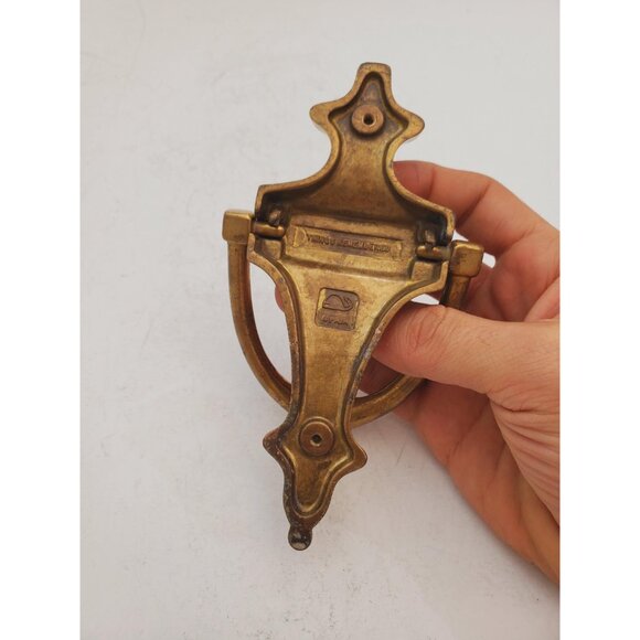 Vintage Brass Door Knocker from the early 80’s. Solid brass . Vintage Co… - Picture 9 of 10